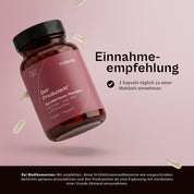 Einnahmeempfehlung Der Produzent: 2 Kapseln täglich zu einer Mahlzeit, mit mindestens einer Stunde Abstand zu Schilddrüsenmedikamenten